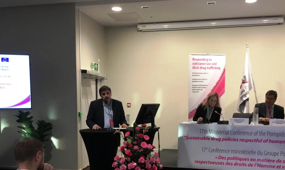 H oμιλία του υπουργού Υγείας, Ανδρέα Ξανθού στην 17η Υπουργική Διάσκεψη της Ομάδας Πομπιντού του Συμβουλίου της Ευρώπης, στη Νορβηγία