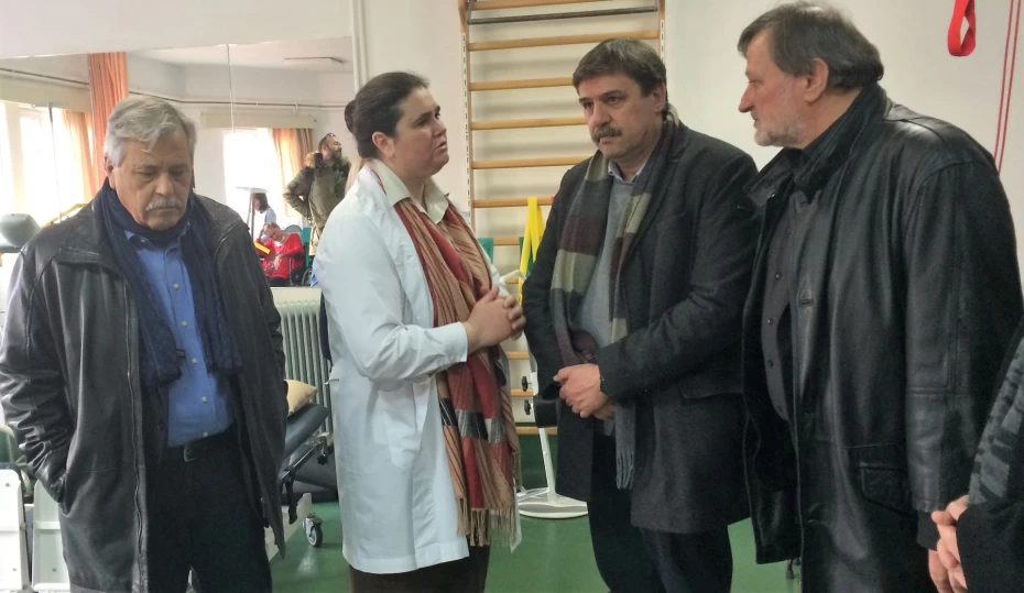 Περιοδεία  του υπουργού Υγείας, Ανδρέα Ξανθού σε δομές υγείας του νομού Φλώρινας