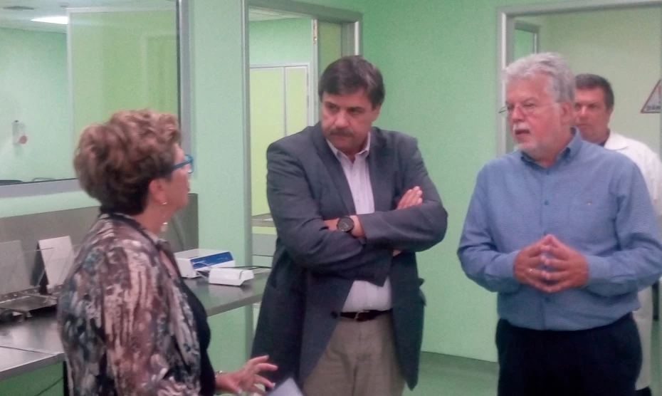 Εγκαίνια της Αίθουσας Κεντρικής Επεξεργασίας Αίματος στις εγκαταστάσεις του Εθνικού Κέντρου Αιμοδοσίας, στις Αχαρνές