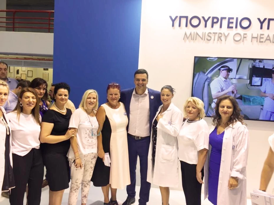 Το περίπτερο του Υπουργείου Υγείας στην 84η ΔΕΘ εγκαινίασε ο Βασίλης Κικίλιας