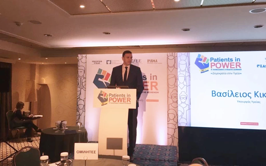 Β. Κικίλιας: Δημιουργία μόνιμου συνδέσμου του Υπουργείου Υγείας με τους Συλλόγους Ασθενών