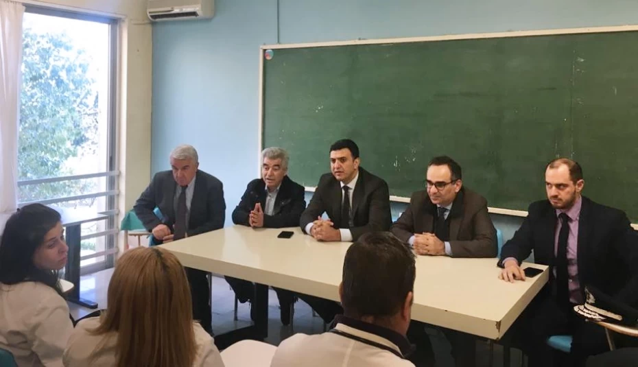 Ξανά σε εφαρμογή από σήμερα η 24ωρη λειτουργία του Κ.Υ. Μεγάρων - Δηλώσεις Υπουργού Υγείας Βασίλη Κικίλια και Υφυπουργού Υγείας Βασίλη Κοντοζαμάνη