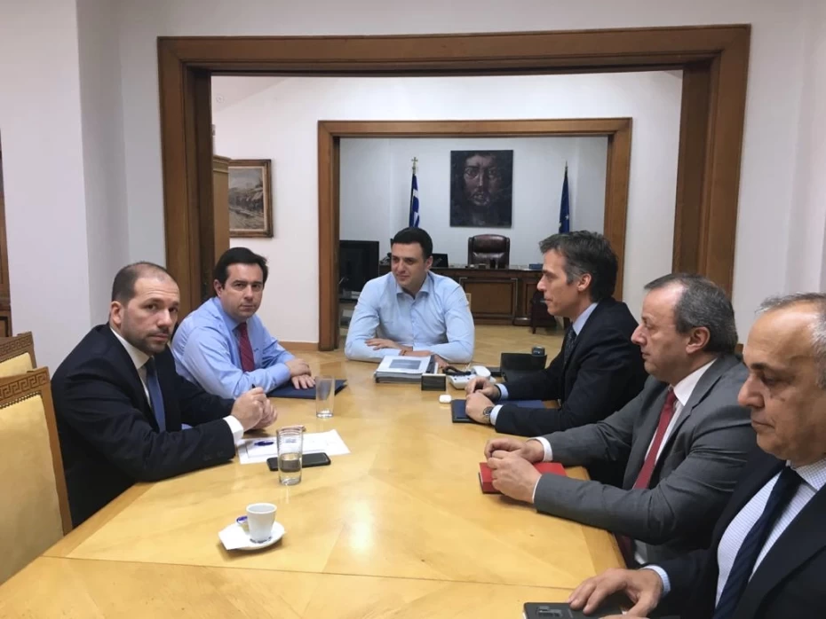 Συνάντηση Υπουργού Υγείας Βασίλη Κικίλια με τον Υπουργό Μεταναστευτικής Πολιτικής Νότη Μηταράκη