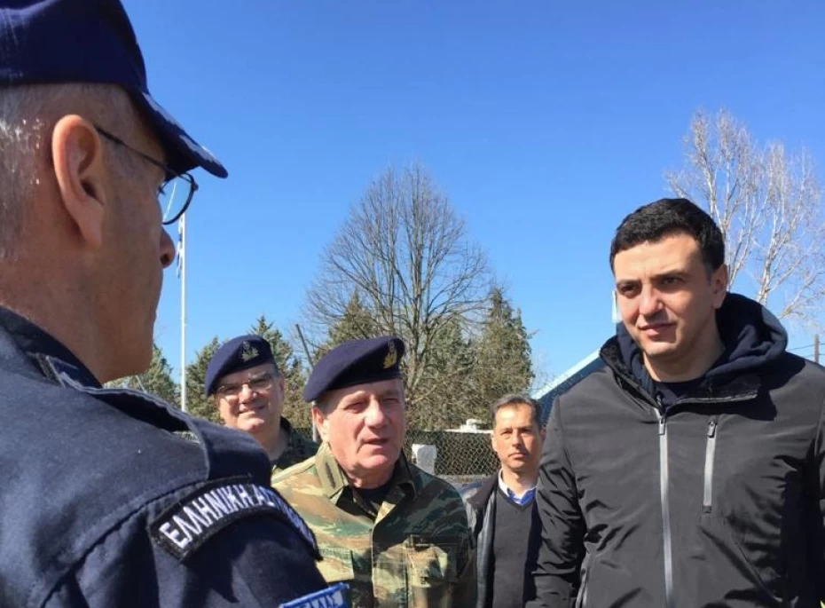 Δήλωση Υπουργού Υγείας Βασίλη Κικίλια στο Φυλάκιο Καστανιές Έβρου