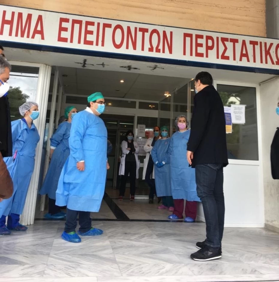 Δήλωση Υπουργού Υγείας Βασίλη Κικίλια μετά την επίσκεψή του στο Γενικό Παναρκαδικό Νοσοκομείο Τρίπολης