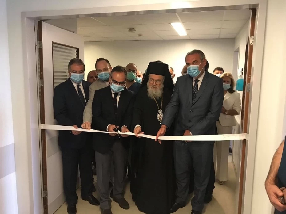 Εγκαίνια λειτουργίας της Μονάδας Εντατικής Θεραπείας ΓΝ Ζακύνθου - Χαιρετισμός Υφυπουργού Υγείας Βασίλη Κοντοζαμάνη