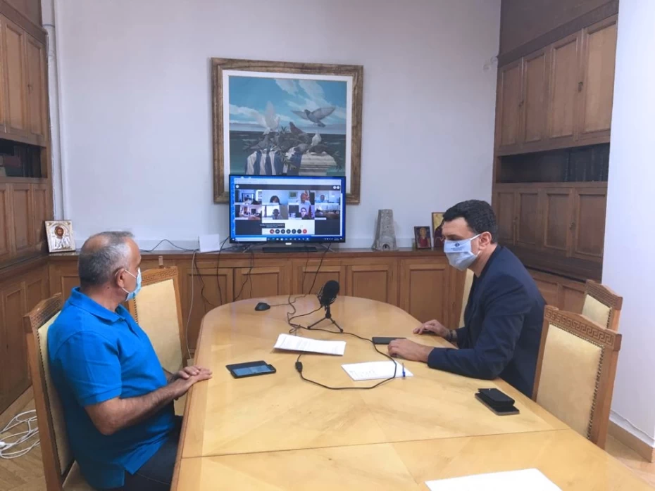 Τηλεδιάσκεψη Υπουργού Υγείας Βασίλη Κικίλια με ομολόγους του χωρών των Δυτικών Βαλκανίων και της Βουλγαρίας