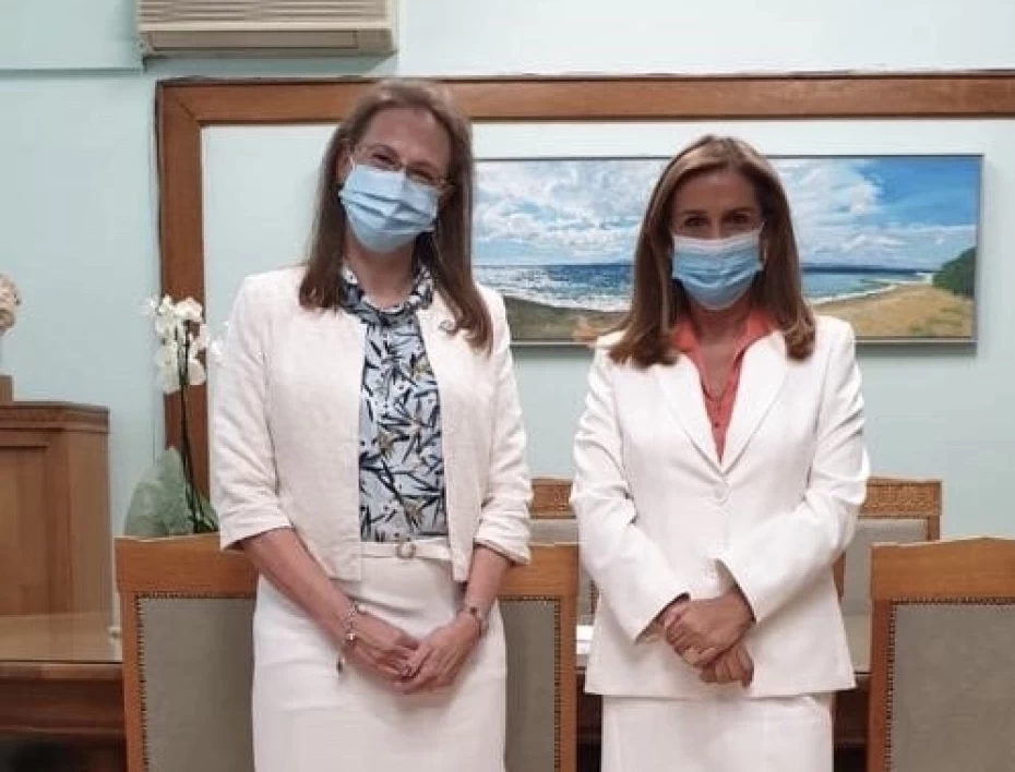 Συνάντηση Υφυπουργού Υγείας Ζωής Ράπτη με αντιπροσώπους του Παγκόσμιου Οργανισμού Υγείας στην Ελλάδα