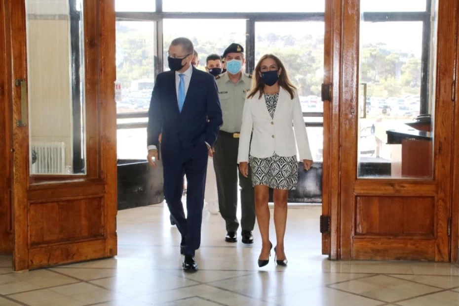 Επίσκεψη Υφυπουργού Υγείας Ζωής Ράπτη στο 414 Στρατιωτικό Νοσοκομείο Ειδικών Νοσημάτων