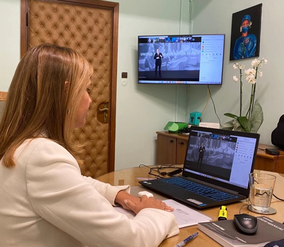 Συμμετοχή Υφυπουργού Υγείας Ζωής Ράπτη στην 70η Σύνοδο της Περιφερειακής Επιτροπής του Παγκόσμιου Οργανισμού Υγείας για την Ευρώπη