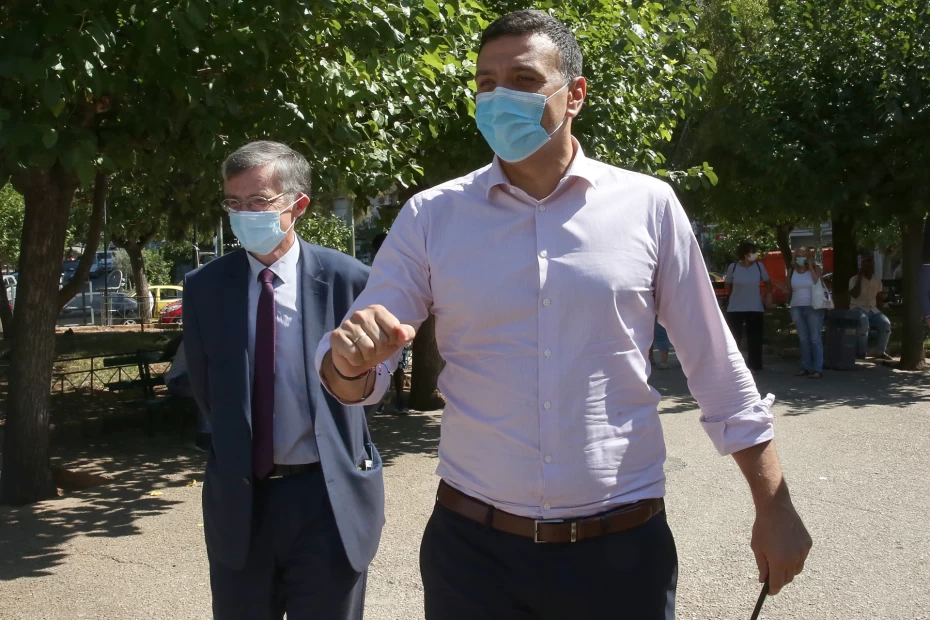 Σε ΚΟΜΥ του ΕΟΔΥ στην Κυψέλη ο Υπουργός Υγείας Βασίλης Κικίλιας