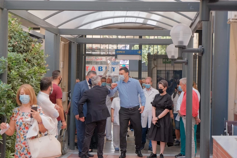 Β. Κικίλιας: Υποδειγματική η λειτουργία του «Λαϊκού». Ενισχύουμε το Ε.Σ.Υ. με έμψυχο δυναμικό, αναβαθμίζουμε τα Νοσοκομεία μας