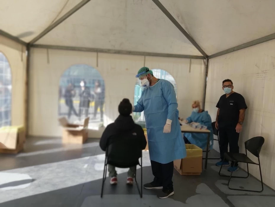 1.500 rapid tests στάλθηκαν χθες βράδυ στο ΠΓΝ ΑΧΕΠΑ