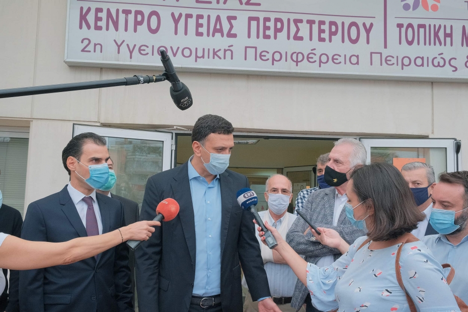 Με 161 Κέντρα Υγείας και 42 Περιφερειακά Ιατρεία η Πρωτοβάθμια Φροντίδα Υγείας στη μάχη του κορονοϊού