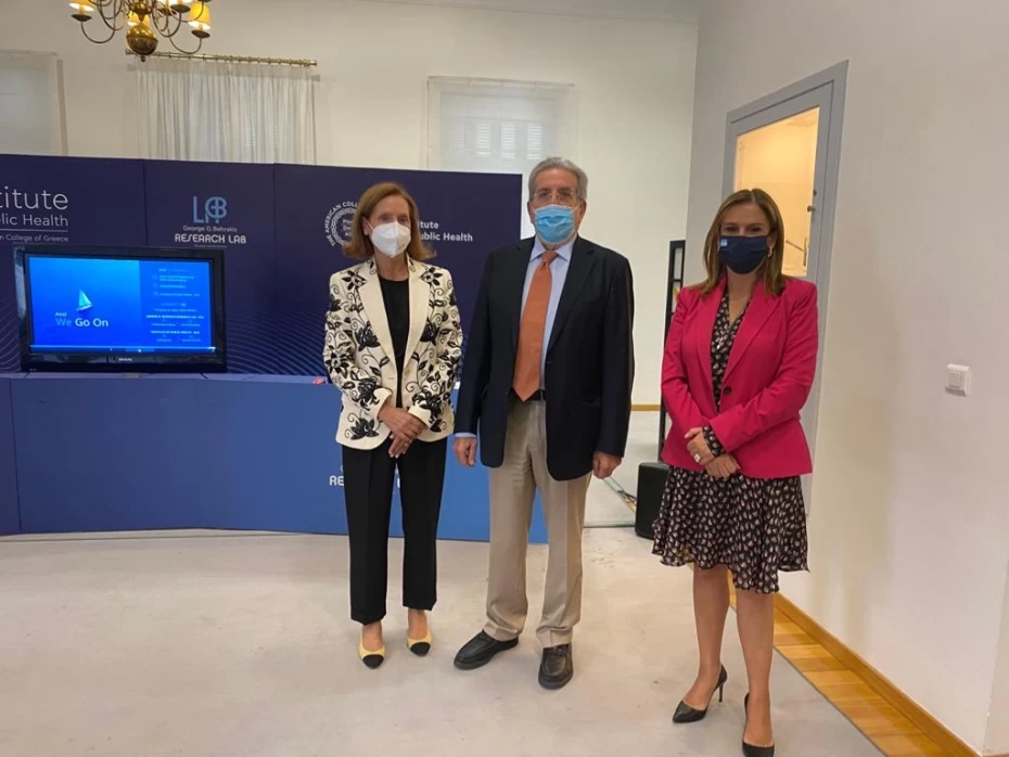 Συνάντηση Υφυπουργού Υγείας Ζωής Ράπτη με τον Καθηγητή Παναγιώτη Μπεχράκη