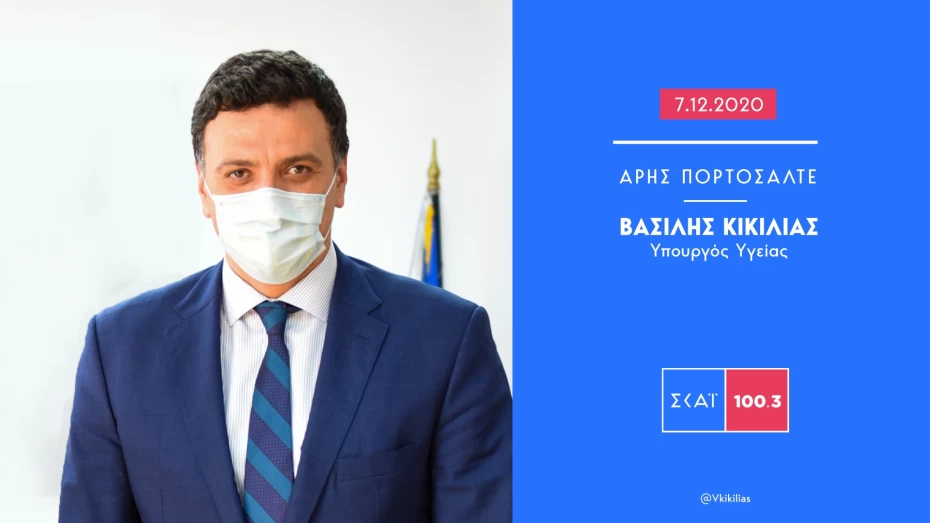 Β. Κικίλιας: 1.305 οι κλίνες ΜΕΘ στη χώρα - Πάνω από 7.000 προσλήψεις στο Ε.Σ.Υ. - Προβληματισμός για το τρίτο κύμα