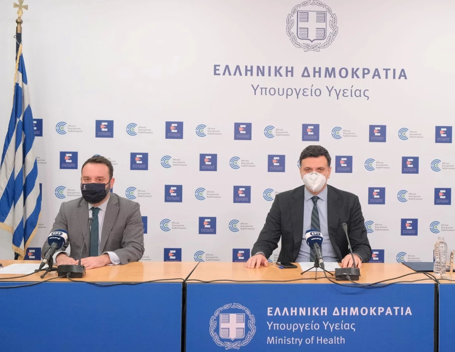 Ενημέρωση διαπιστευμένων συντακτών από τον Υπουργό Υγείας Βασίλη Κικίλια