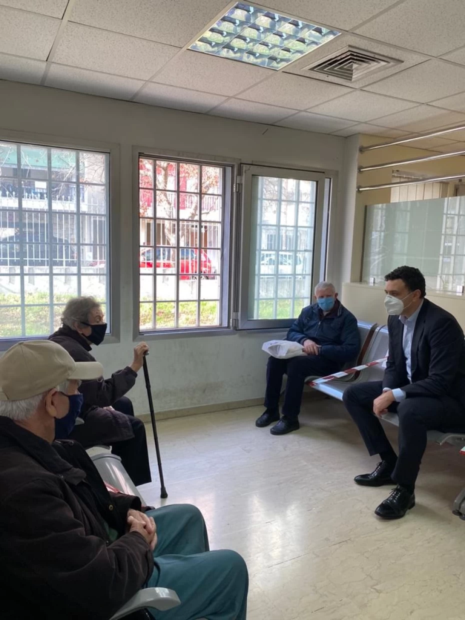 Ολοκληρώθηκε η επίσκεψη του Υπουργού Υγείας Βασίλη Κικίλια σε Νοσοκομεία και εμβολιαστικά κέντρα της Θεσσαλονίκης