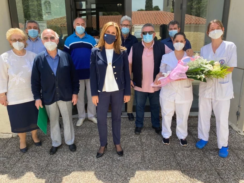 Επίσκεψη Υφυπουργού Υγείας Ζ. Ράπτη στο ΨΝΑ 