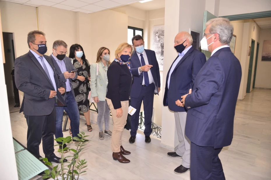 Επίσκεψη Αναπληρώτριας Υπουργού Υγείας Μίνας Γκάγκα στη Χίο
