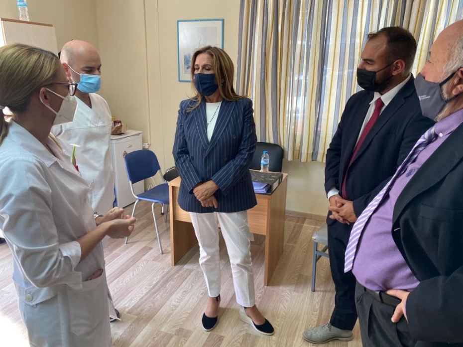 Επίσκεψη Υφυπουργού Υγείας Ζωής Ράπτη στο Παναρκαδικό Γ.Ν. Τρίπολης
