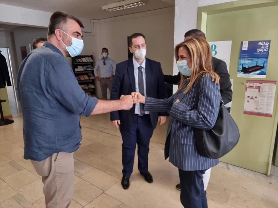 Επίσκεψη της Υφυπουργού Υγείας Ζωής Ράπτη στους χώρους του Προγράμματος Προαγωγής Αυτοβοήθειας και στο Ελληνικό Κέντρο Ψυχικής Υγιεινής και Ερευνών (ΕΚΕΨΥΕ) της Θεσσαλονίκης