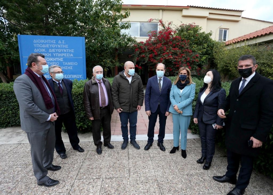 Επίσκεψη Υφυπουργού Υγείας Ζωής Ράπτη στο Γ.Ν. Ασκληπιείο Βούλας Επίσκεψη Υφυπουργού Υγείας Ζωής Ράπτη στο Γ.Ν. Ασκληπιείο Βούλας