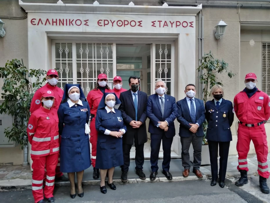 Υπογραφή Μνημονίου Συνεργασίας Υπουργείου Υγείας - Ελληνικού Ερυθρού Σταυρού