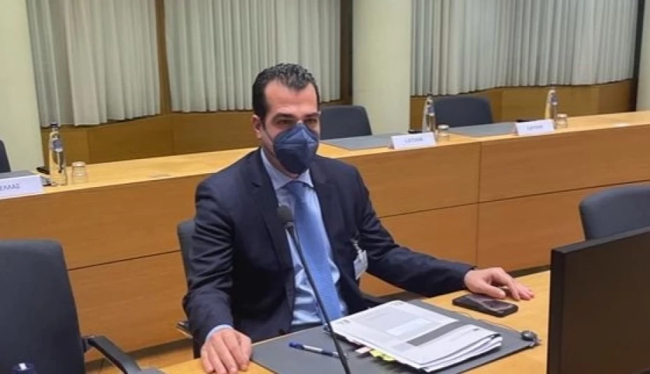 Ο Υπουργός Υγείας Θάνος Πλεύρης στο Συμβούλιο Υπουργών Υγείας της Ε.Ε.
