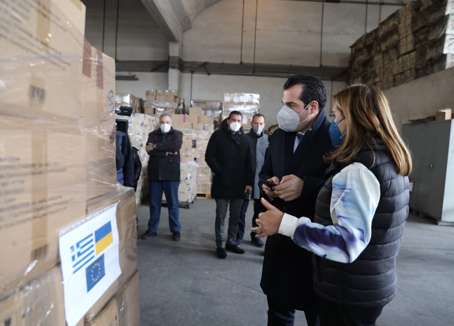 Αποστολή ανθρωπιστικής βοήθειας στο λαό της Ουκρανίας