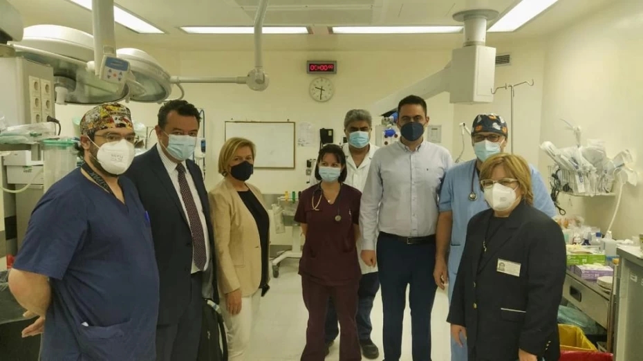 Επισκέψεις της Αναπληρώτριας Υπουργού  Υγείας Μίνας Γκάγκα στο Γενικό Νοσοκομείο Νίκαιας «Άγιος Παντελεήμων» και το Γενικό Νοσοκομείο Δυτικής Αττικής «Η Αγία Βαρβάρα»