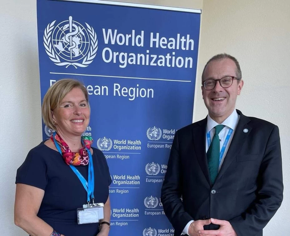 Συναντήσεις  της Αναπληρώτριας Υπουργού Υγείας Μίνας Γκάγκα στη Γενεύη στο περιθώριο της 75ης Συνέλευσης του Παγκόσμιου Οργανισμού Υγείας