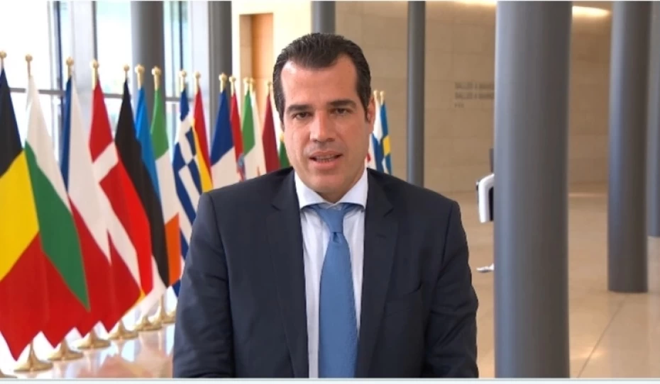 Ο Υπουργός Υγείας Θάνος Πλεύρης στο Λουξεμβούργο