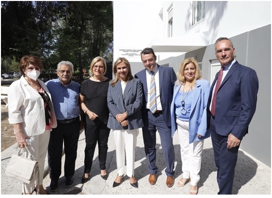 Εγκαίνια της Ψυχιατρικής Κλινικής Εφήβων «Ιωάννης Αγγελικούσης» του Νοσοκομείου Νίκαιας – Δυτικής Αττικής «Αγία Βαρβάρα»,14.06.2022