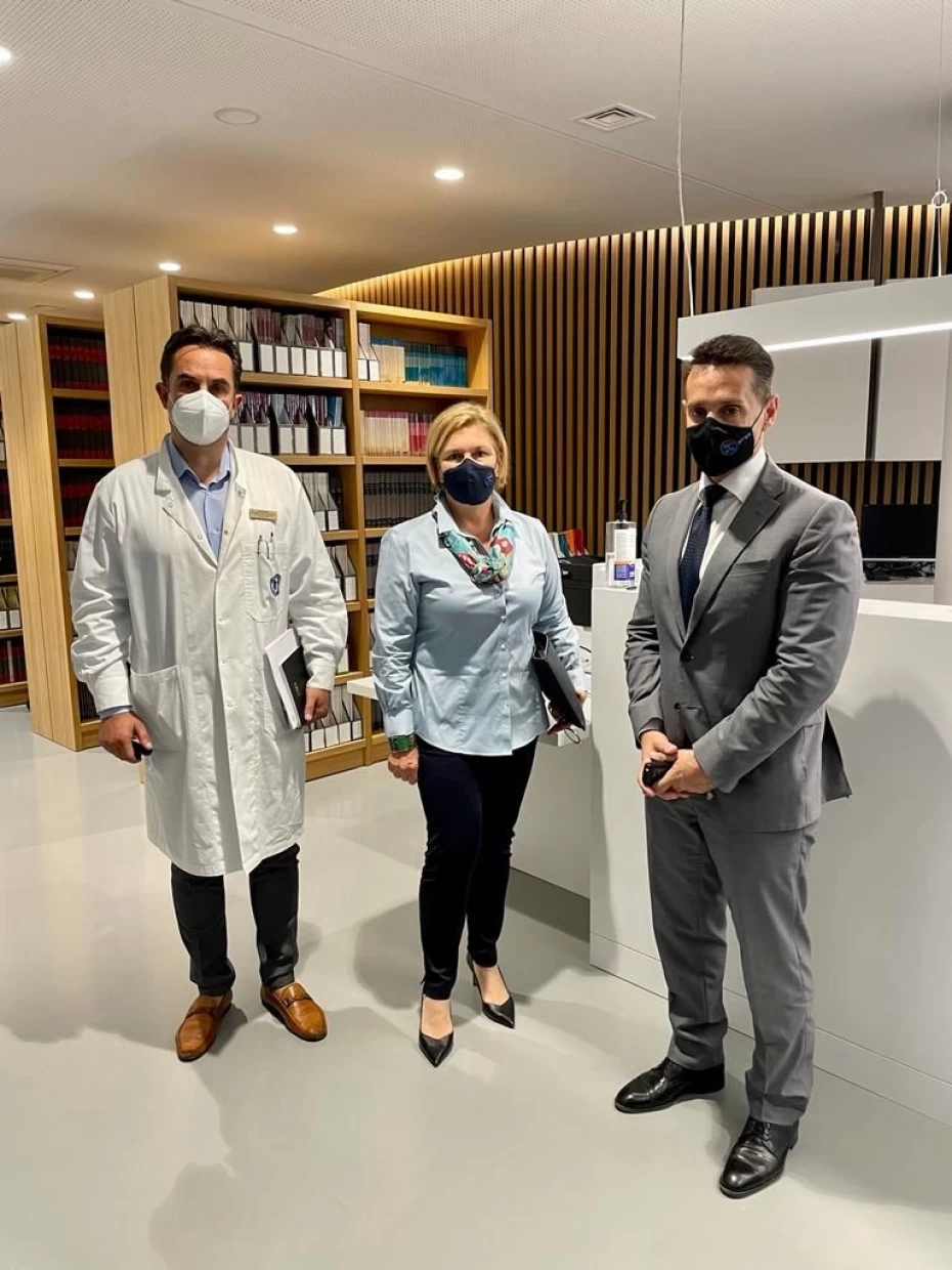 Επίσκεψη της Αναπληρώτριας Υπουργού Υγείας Μίνας Γκάγκα στον Ευαγγελισμό