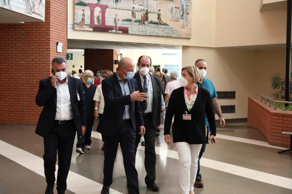 Επίσκεψη της Αναπληρώτριας Υπουργού Υγείας κα Μίνα Γκάγκα στην Θεσσαλονίκη