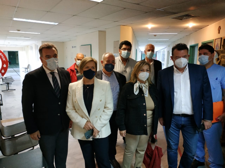 Επίσκεψη Αναπληρώτριας Υπουργού Υγείας Μίνας Γκάγκα στο Γ.Ν. Ρόδου «ΑΝΔΡΕΑΣ ΠΑΠΑΝΔΡΕΟΥ»