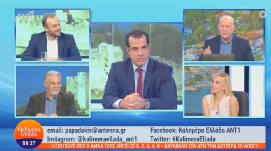 Συνέντευξη Υπουργού Υγείας Θάνου Πλεύρη στον ΑΝΤ1
