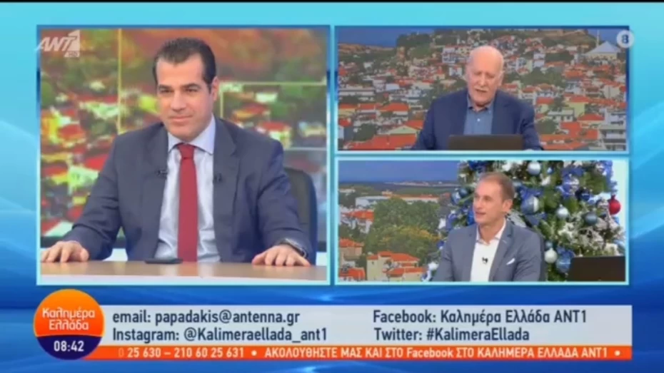 Συνέντευξη Υπουργού Υγείας Θάνου Πλεύρη στον ΑΝΤ1