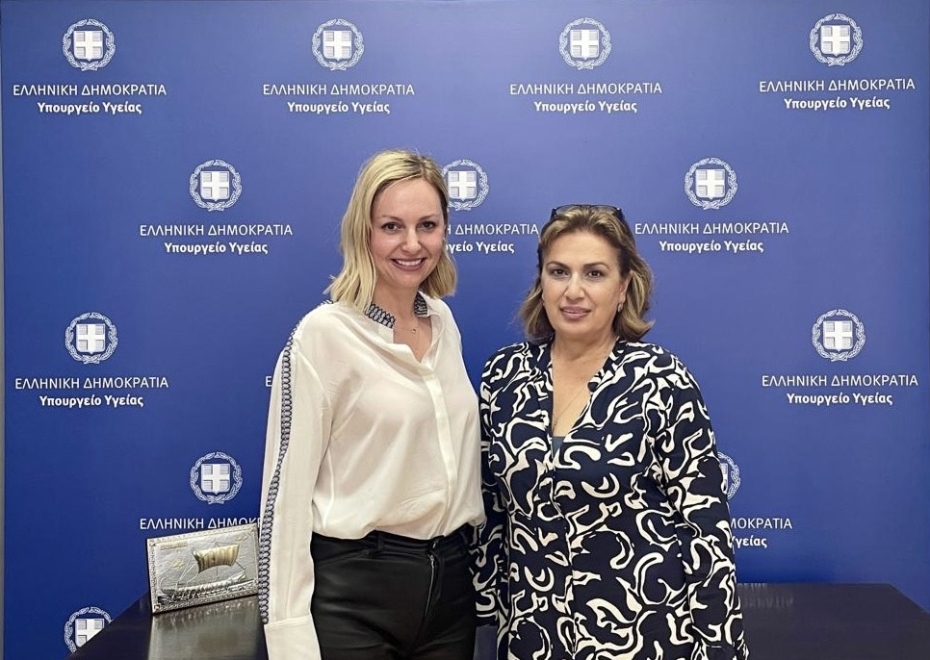 Συνάντηση της Υπουργού Υγείας Αναστασίας Κοτανίδου με την Υπουργό Τουρισμού Ιωάννα Δρέττα