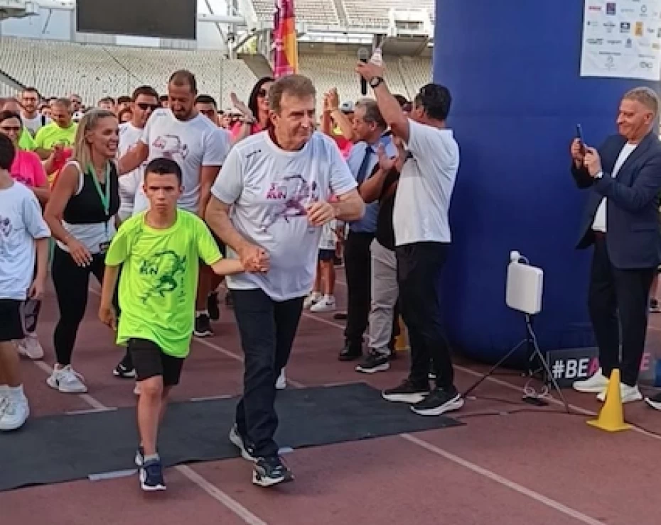 Παρουσία του Υπουργού Υγείας Μιχάλη Χρυσοχοΐδη στο 3ο Olympic Health Run
