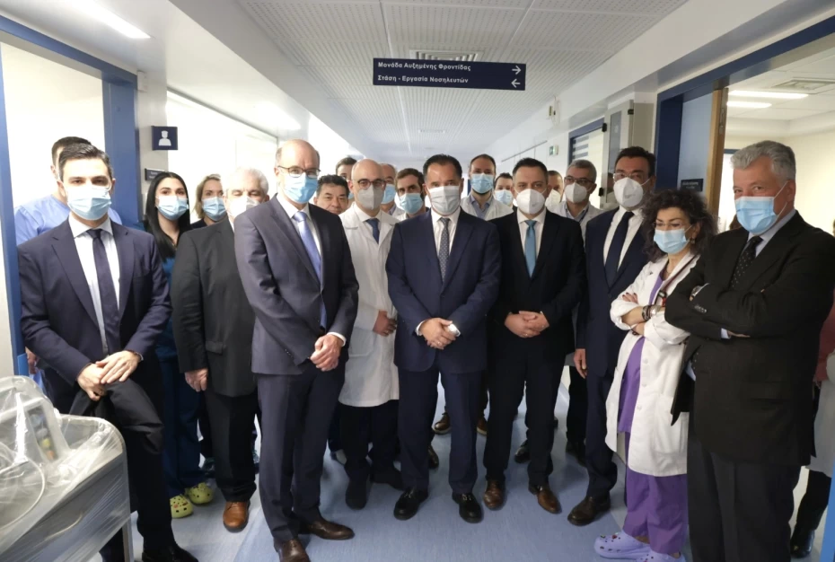 Επίσκεψη του Υπουργού Υγείας Άδωνι Γεωργιάδη στο Γενικό Νοσοκομείο Αθηνών «ΛΑΪΚΟ»