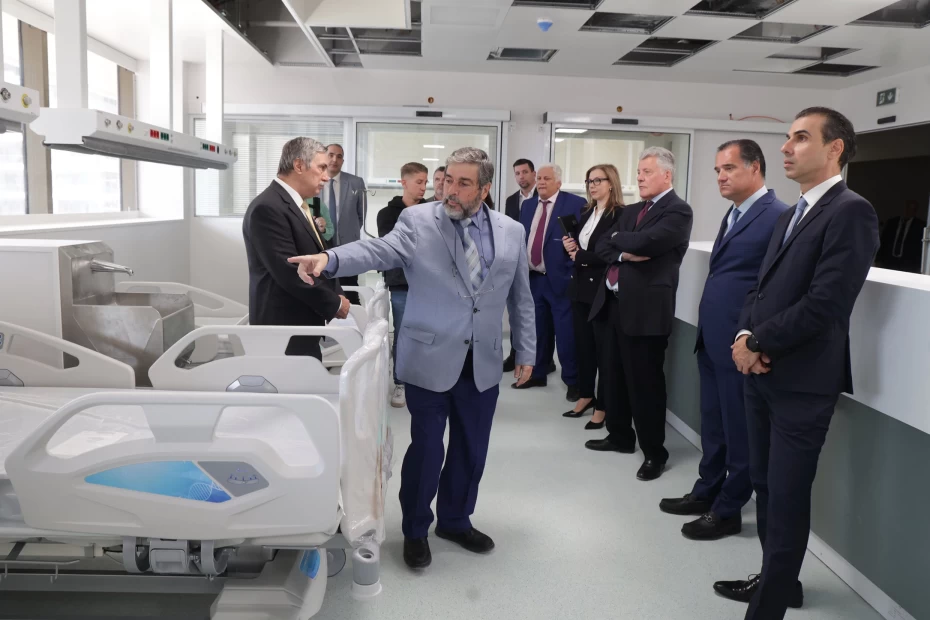 Επίσκεψη του Υπουργού Υγείας Άδωνι Γεωργιάδη και του Υφυπουργού Υγείας Μάριου Θεμιστοκλέους στο νέο Ωνάσειο Εθνικό Μεταμοσχευτικό Κέντρο