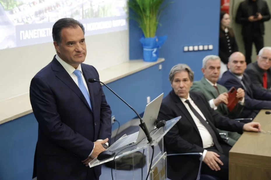 Επίσκεψη του Υπουργού Υγείας Άδωνι Γεωργιάδη στο Νοσοκομείο Πάτρας «Άγιος Ανδρέας» και στο Π.Γ.Ν. Πατρών