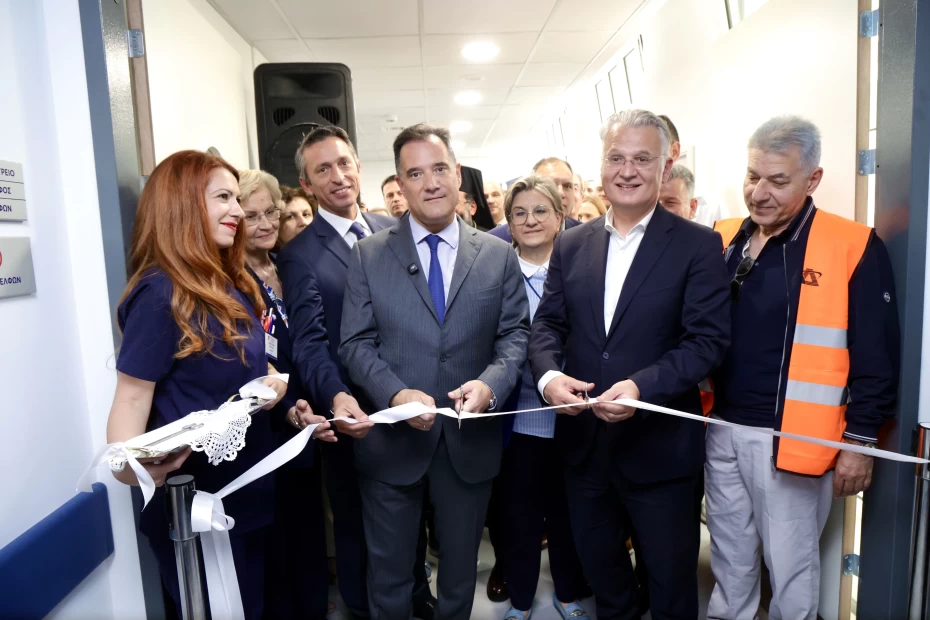 Επίσκεψη του Υπουργού Υγείας στο Γενικό Νοσοκομείο Καλαμάτας για τα εγκαίνια νέας πτέρυγας