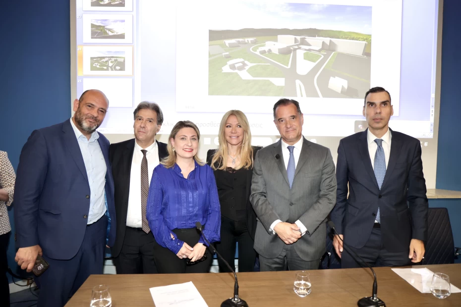 Επίσκεψη του Υπουργού Υγείας Άδωνι Γεωργιάδη στο ΠΓΝ Πατρών για την ανακοίνωση νέας Μονάδας Ημερήσιας Νοσηλείας, δωρεάς Μαριάννας Λάτση