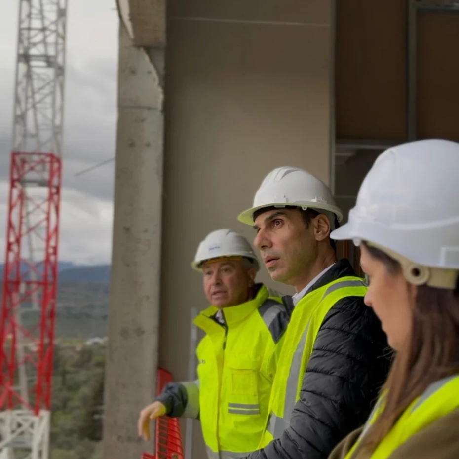 Επίσκεψη του Υφυπουργού Υγείας, Μάριου Θεμιστοκλέους, στο υπό ανέγερση Γενικό Νοσοκομείο Σπάρτης ΙΣΝ