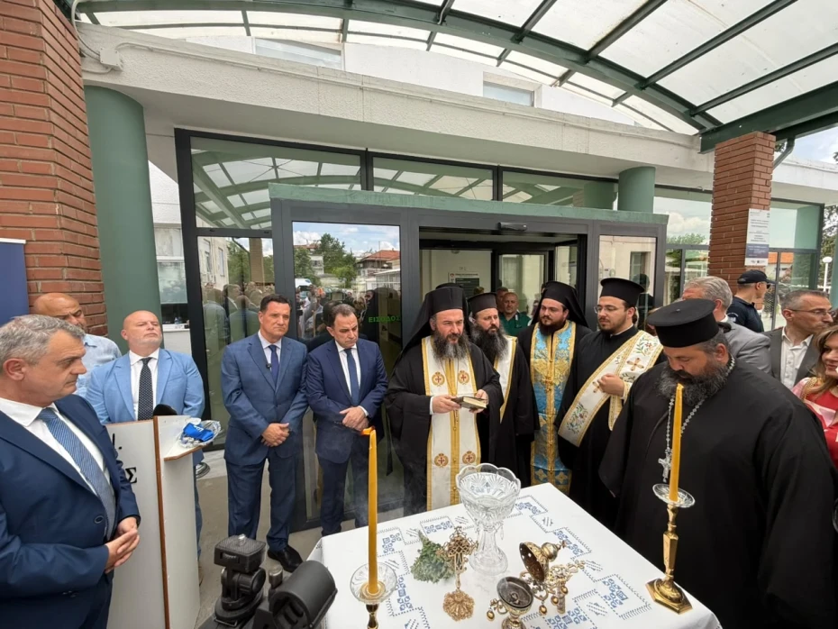 Παρουσία του Υπουργού Υγείας Άδωνι Γεωργιάδη τα εγκαίνια στο Γενικό Νοσοκομείο Κιλκίς και στο Κέντρο Υγείας Θέρμης